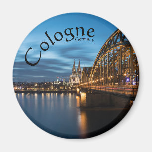Köln Tyskland Souvenir Magnet