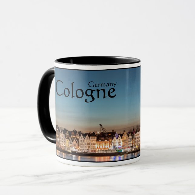 Köln Tyskland Souvenir Mugg (Framsida vänster)