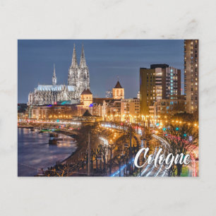 Köln, Tyskland Vykort