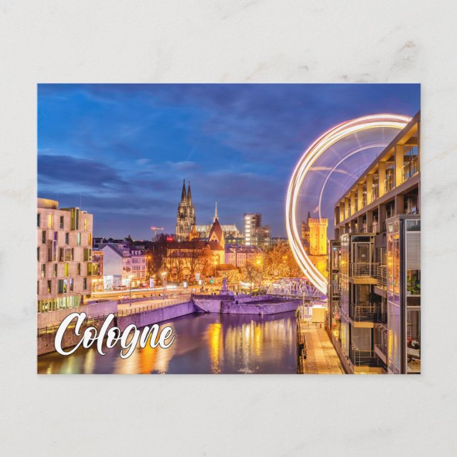 Köln, Tyskland Vykort (Framsida)