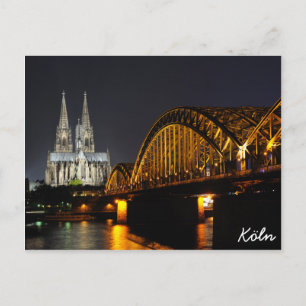 Köln, Tyskland Vykort