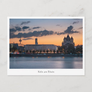 Köln Tyskland Vykort