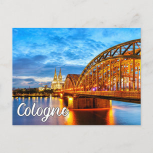 Köln, Tyskland Vykort