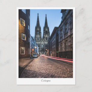 Köln Tyskland Vykort