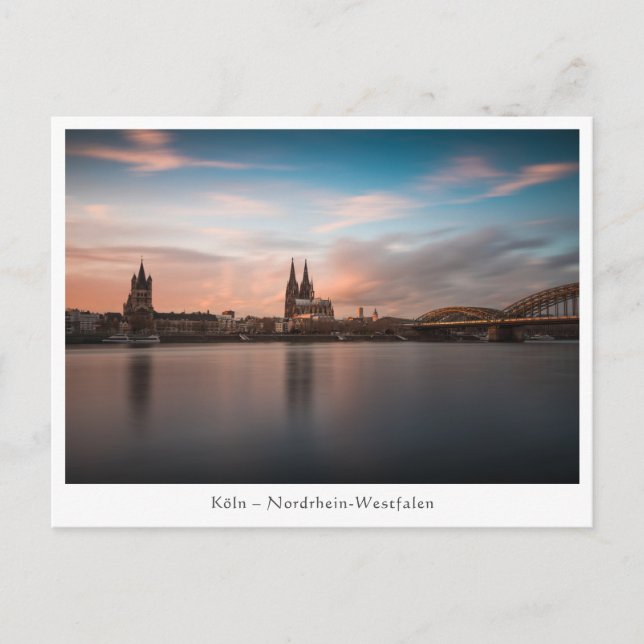 Köln Tyskland Vykort (Framsida)