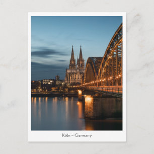 Köln Tysklant vykort