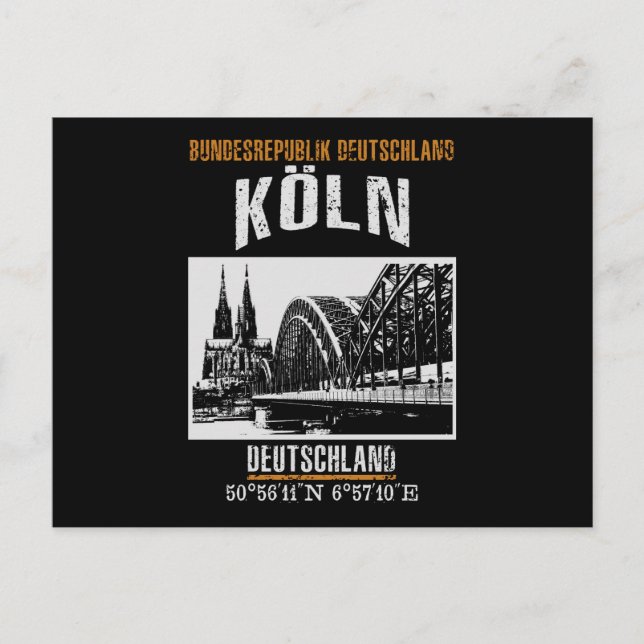 Köln Vykort (Framsida)
