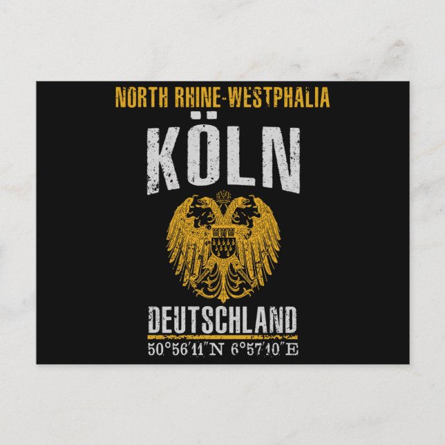 Köln Vykort (Framsida)