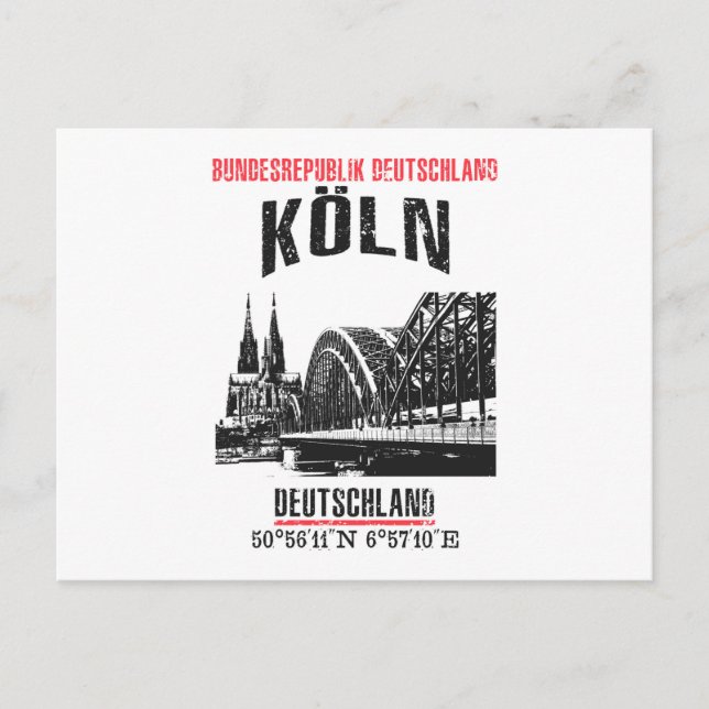 Köln Vykort (Framsida)