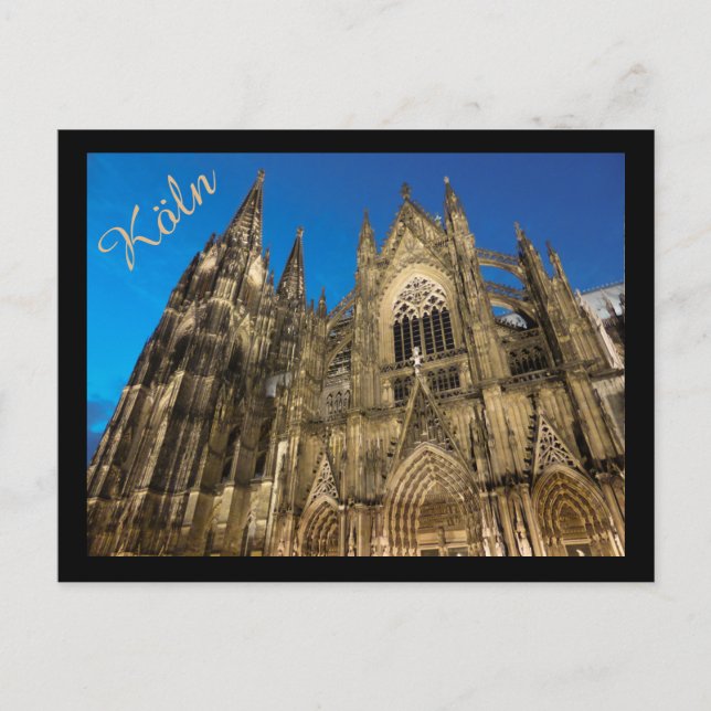 Kölner Dom/Cologne Cathedral Vykort (Framsida)
