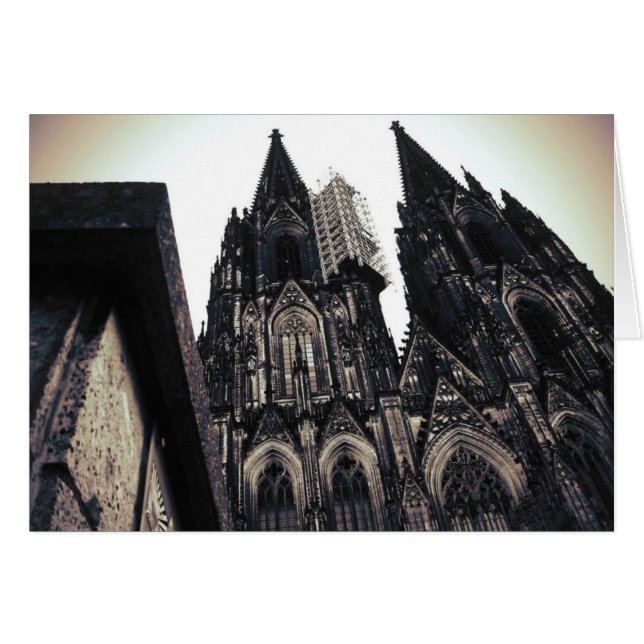 Kölner Dom Hälsningskort (Framsidan Horizontal)