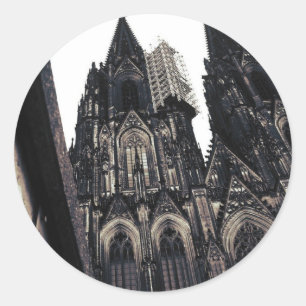 Kölner Dom Runt Klistermärke