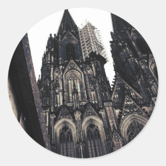 Kölner Dom Runt Klistermärke