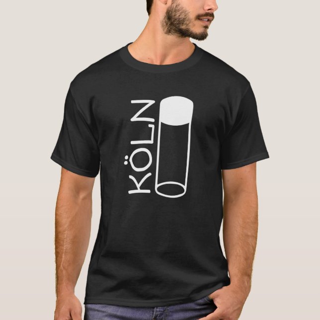 Kölns hem i katedralen Kölsch Dial T Shirt (Framsida)