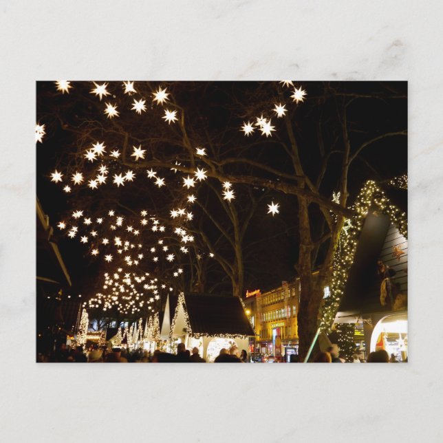 Kölns julmarknad, Tyskland Vykort (Framsida)