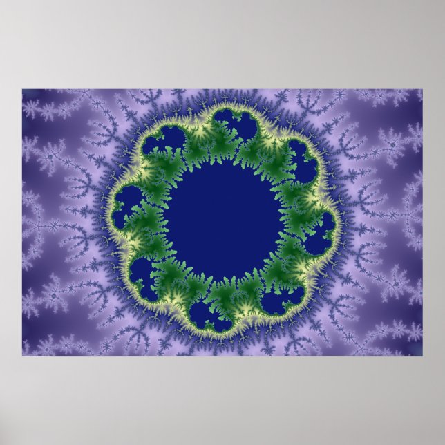 Kolo fractal art poster (Framsidan)