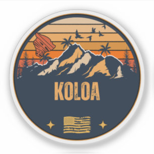 Koloa, Hawaii Klistermärken