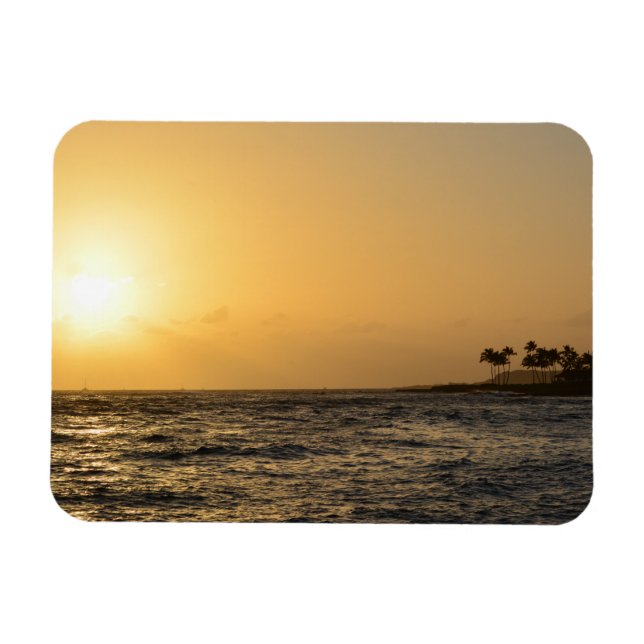 Koloa Sunset Magnet (Horisontell)