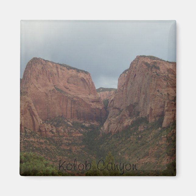 Kolob Canyon Magnet (Framsidan)