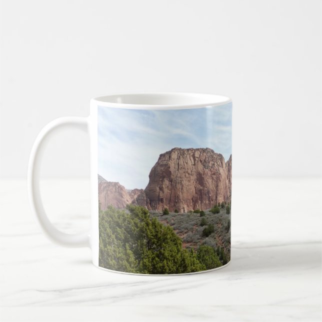 Kolob Canyons i Zion National Park Kaffemugg (Vänster)
