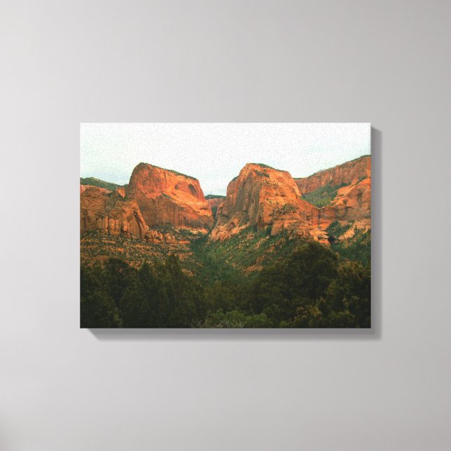 Kolob Canyons på Canvas (Framsida)