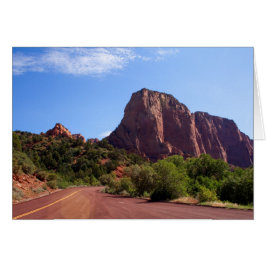 Kolob Canyons Road/Best Önskemål (mall) Hälsningskort