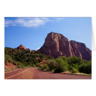 Kolob Canyons Road/Best Önskemål (mall) Hälsningskort