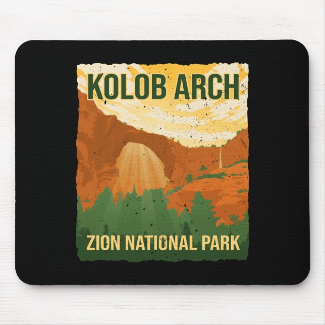 Kolobbåge zion nationalpark vandring camping musmatta (Framsidan)