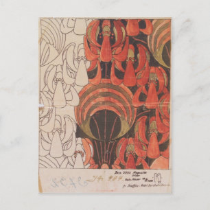 Koloman Moser-Backhausen Insida Texiles Vykort