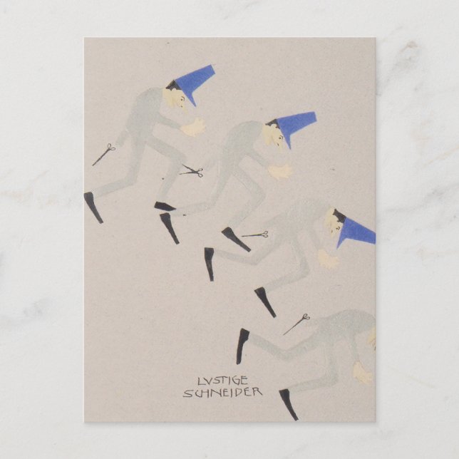 Koloman Moser-Bild bok för länet Ditha Vykort (Framsida)