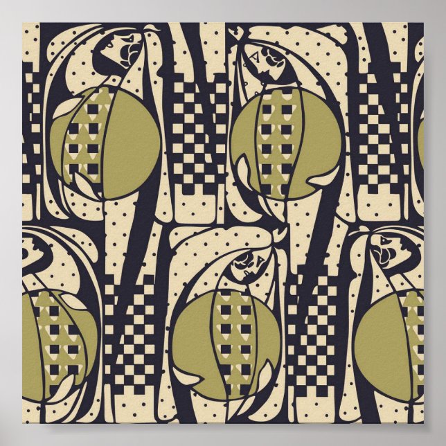 KOLOMAN MOSER POSTER (Framsidan)