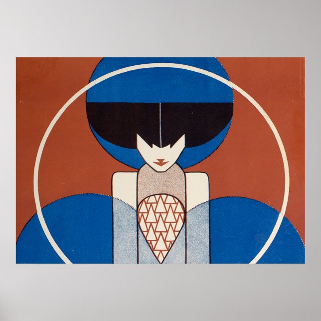 KOLOMAN MOSER POSTER (Framsidan)