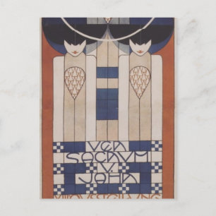 Koloman Moser- Poster för XIII. Utbrott Vykort
