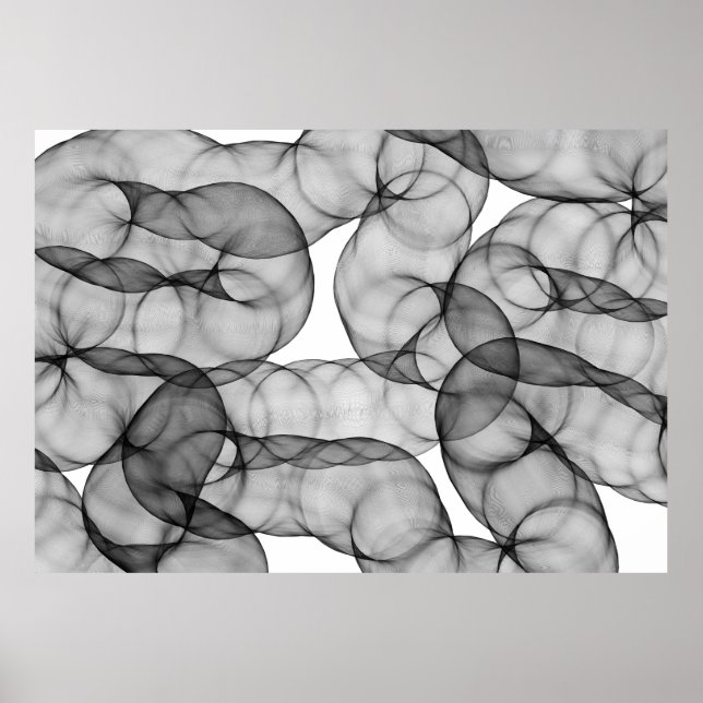KOLON- ELLER TUBE FRACTAL POSTER (Framsidan)