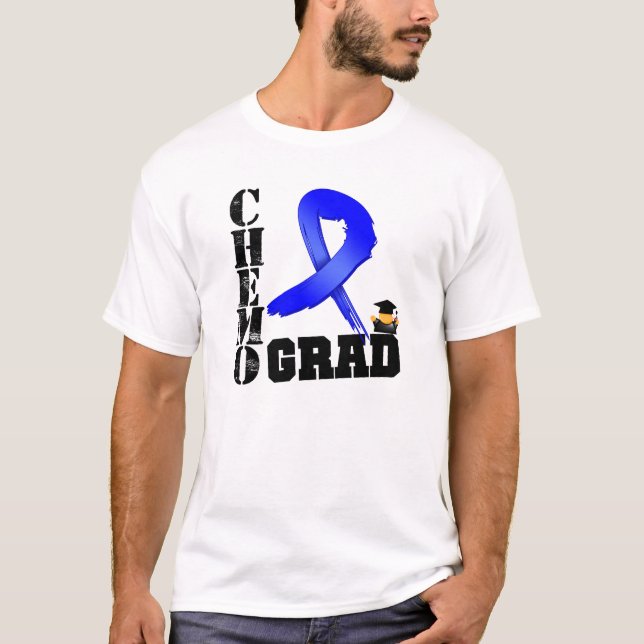 Koloncancer akademikra Chemo Tee (Framsida)