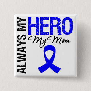 Koloncancer alltid min hjälte min mamma knapp