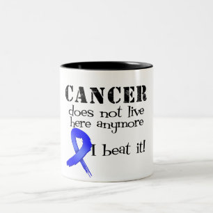 Koloncancer bor inte här Anymore Två-Tonad Mugg
