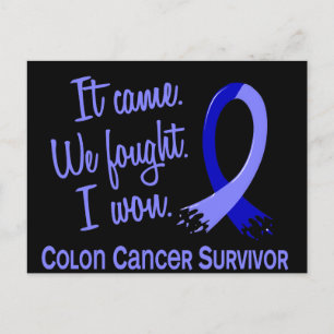 Koloncancer för överlevande 11 vykort