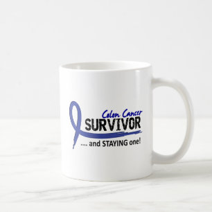 Koloncancer för överlevande 8 kaffemugg