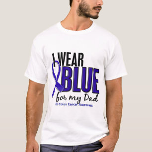 Koloncancer ha på sig jag blått för min pappa 1 tröja