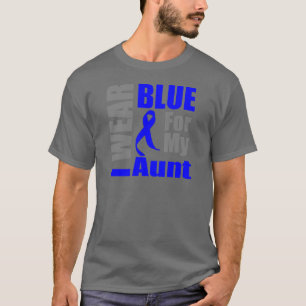 Koloncancer ha på sig jag strumpebandsordenmoster t-shirt