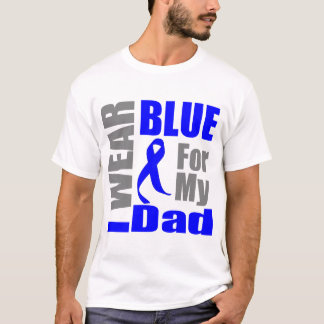 Koloncancer ha på sig jag strumpebandsordenpappan t-shirt