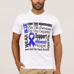 Koloncancer ha på sig jag strumpebandsordenTRIBUT T Shirt