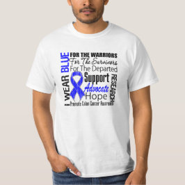 Koloncancer ha på sig jag strumpebandsordenTRIBUTE Tee Shirt