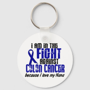 KOLONCANCER i slagsmål för min Nana 1 Nyckelring