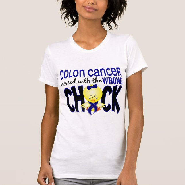 Koloncancer röra med den fla chicken tröja (Framsida)
