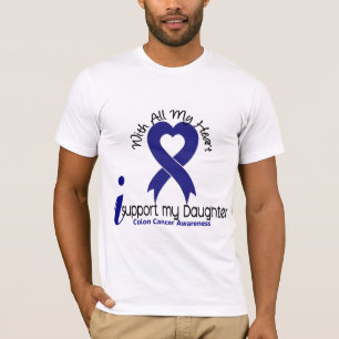 Koloncancer stöttar jag min dotter tröja