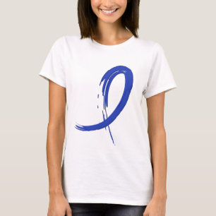 Koloncancer strumpebandsorden A4 T-shirt