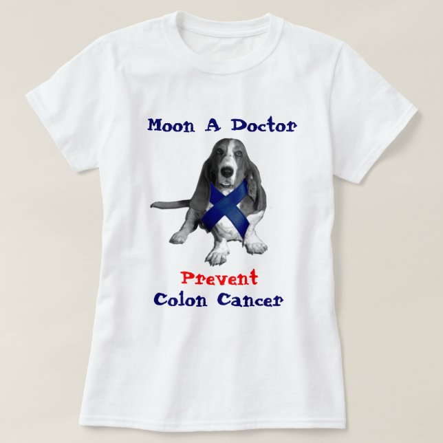 Koloncancer Tee Shirt (Design framsida)