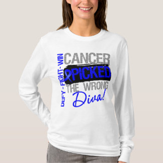 Koloncancer valde den fla divaen tröja